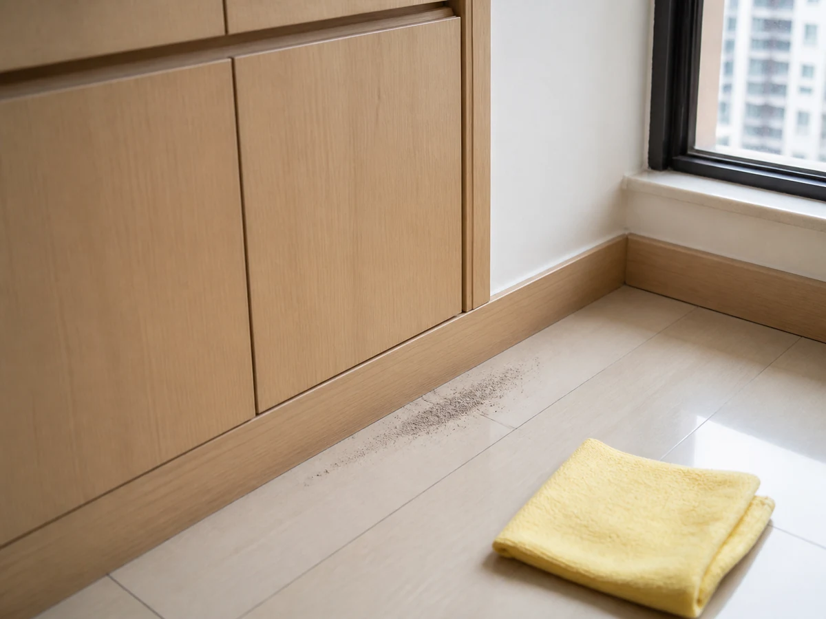 The Correct Order for Vacuuming and Mopping: Dust from high to low
