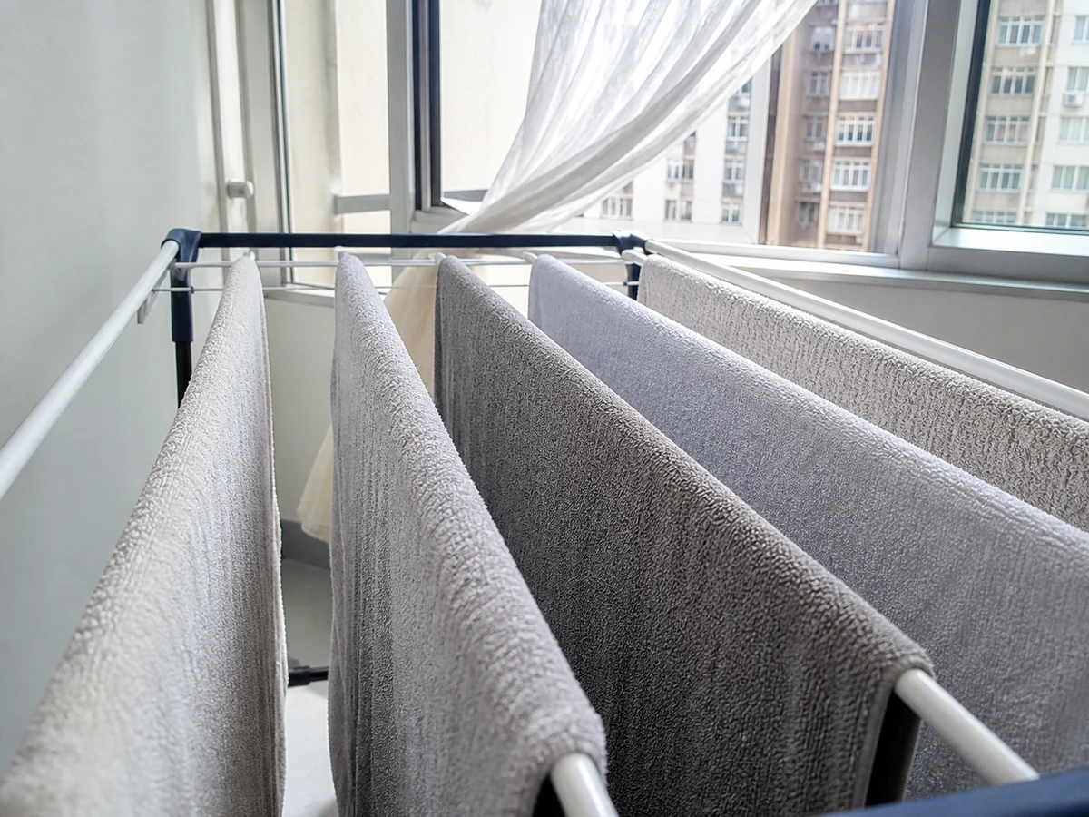 How to Wash and Dry Towels Properly: Dry promptly and completely