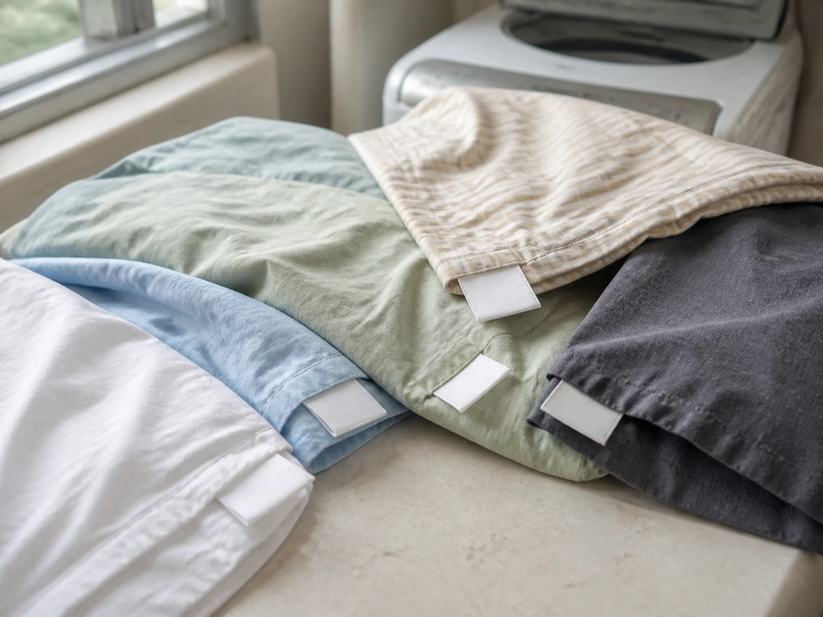 How to Wash Bed Sheets and Pillowcases: Read every care label