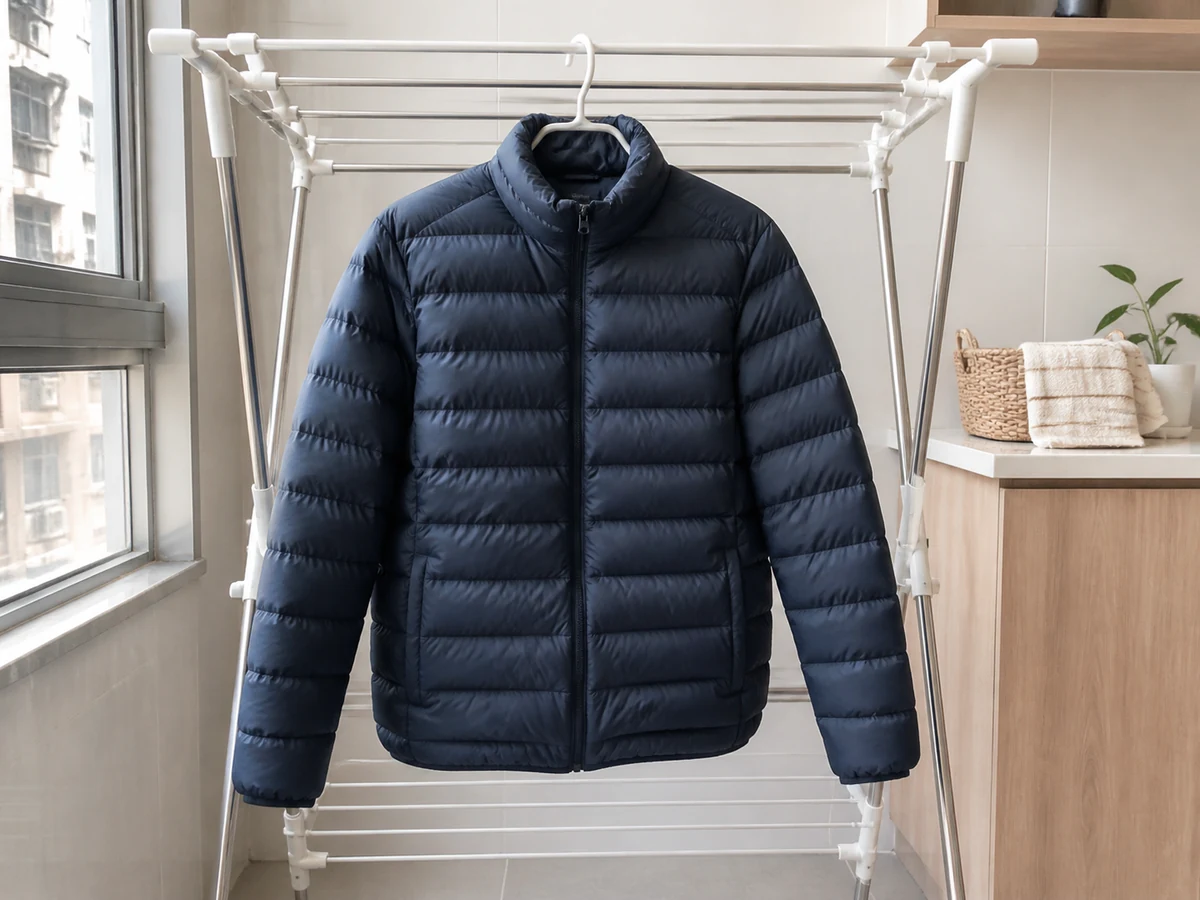 Wash a Down Jacket: Confirm completely dry