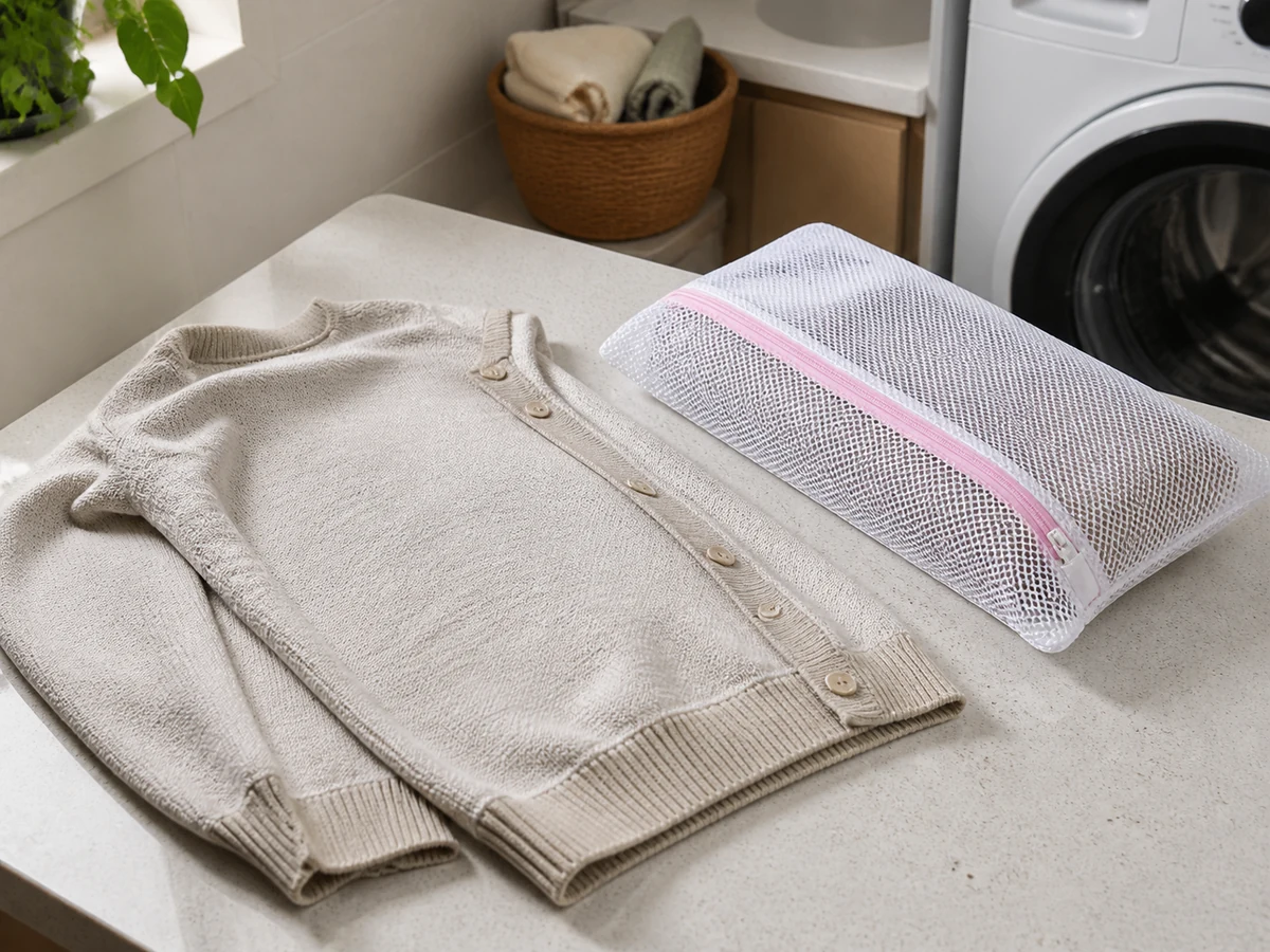 Labhan ang Sweaters at Knitwear: Ihanda at protektahan