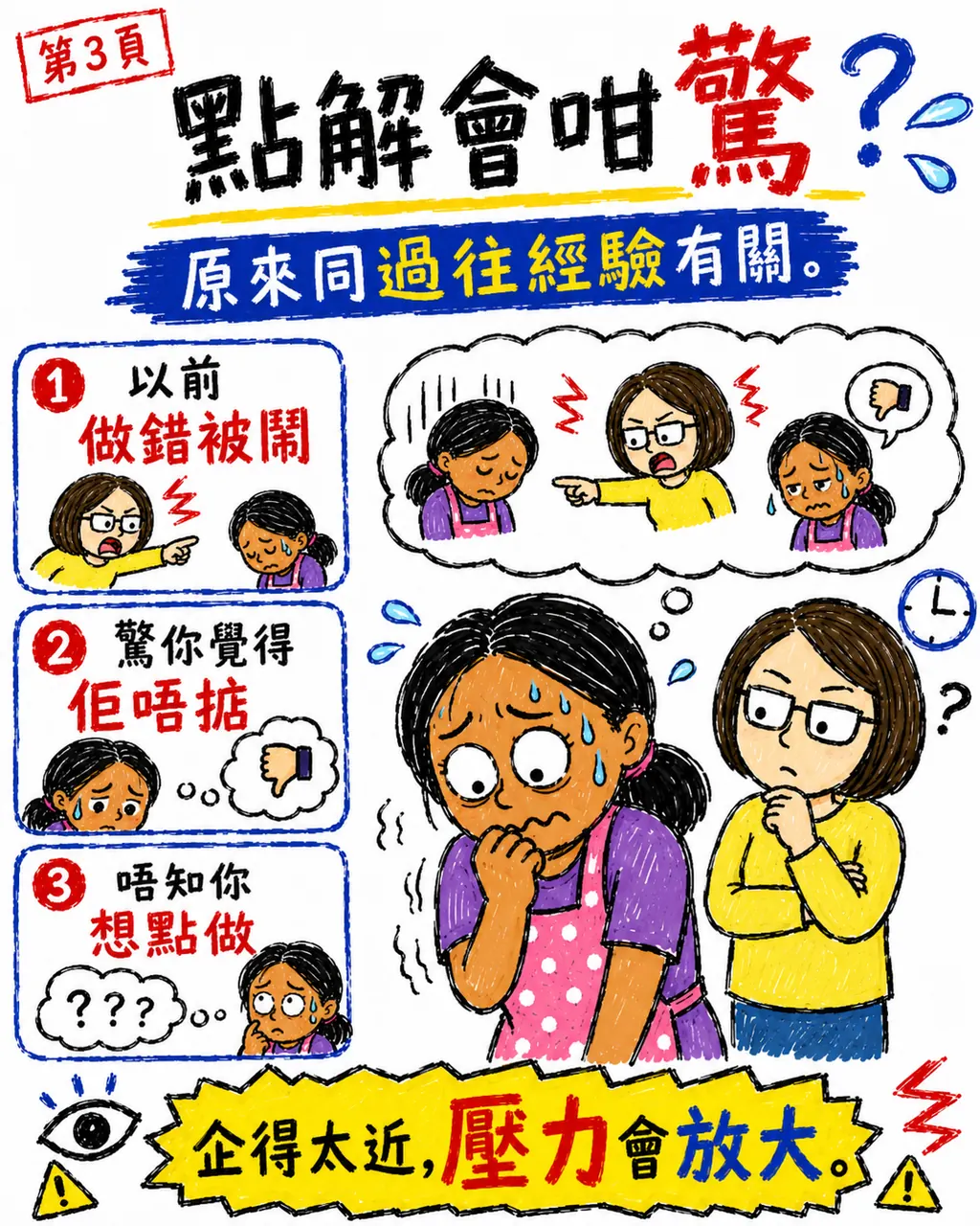 站在身後看姐姐工作，如何減少緊張？，第 3 頁，共 6 頁