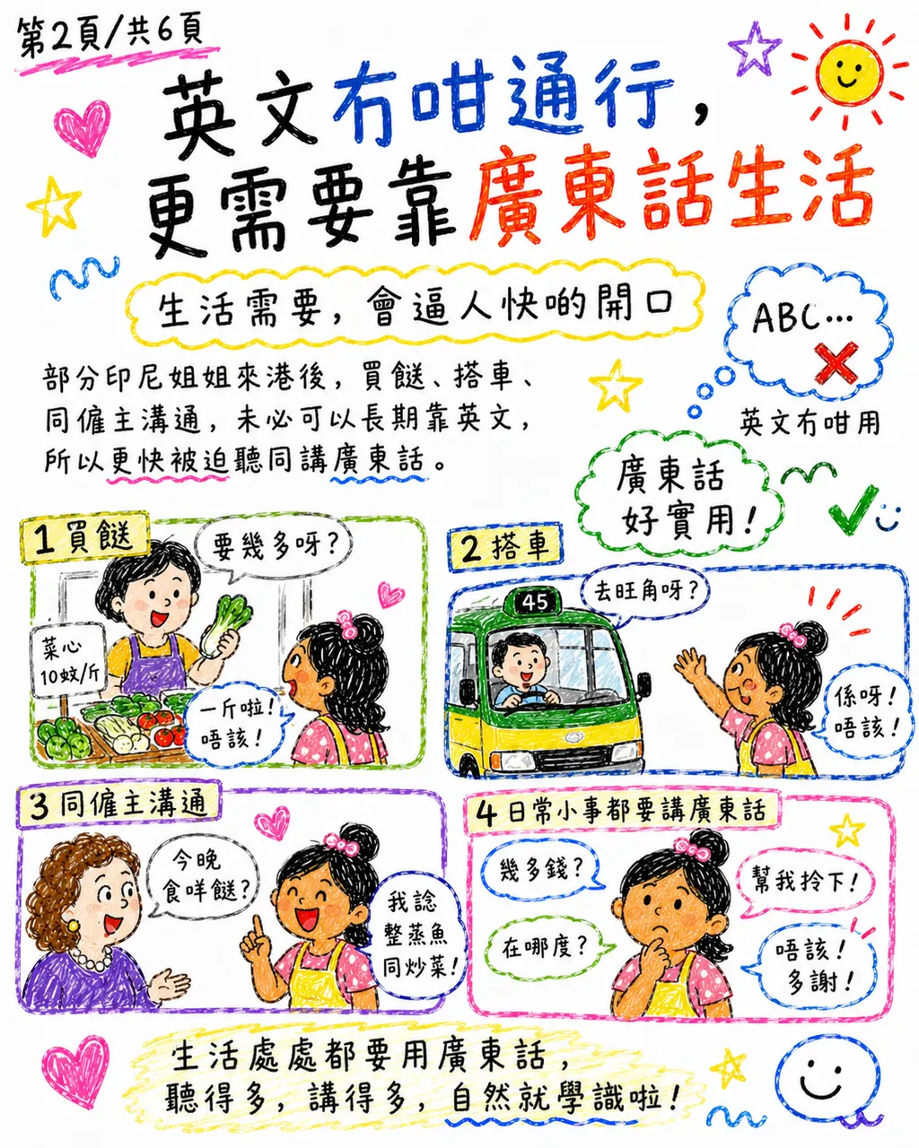 點解印尼姐姐好似較快學識廣東話?,第 2 頁,共 6 頁