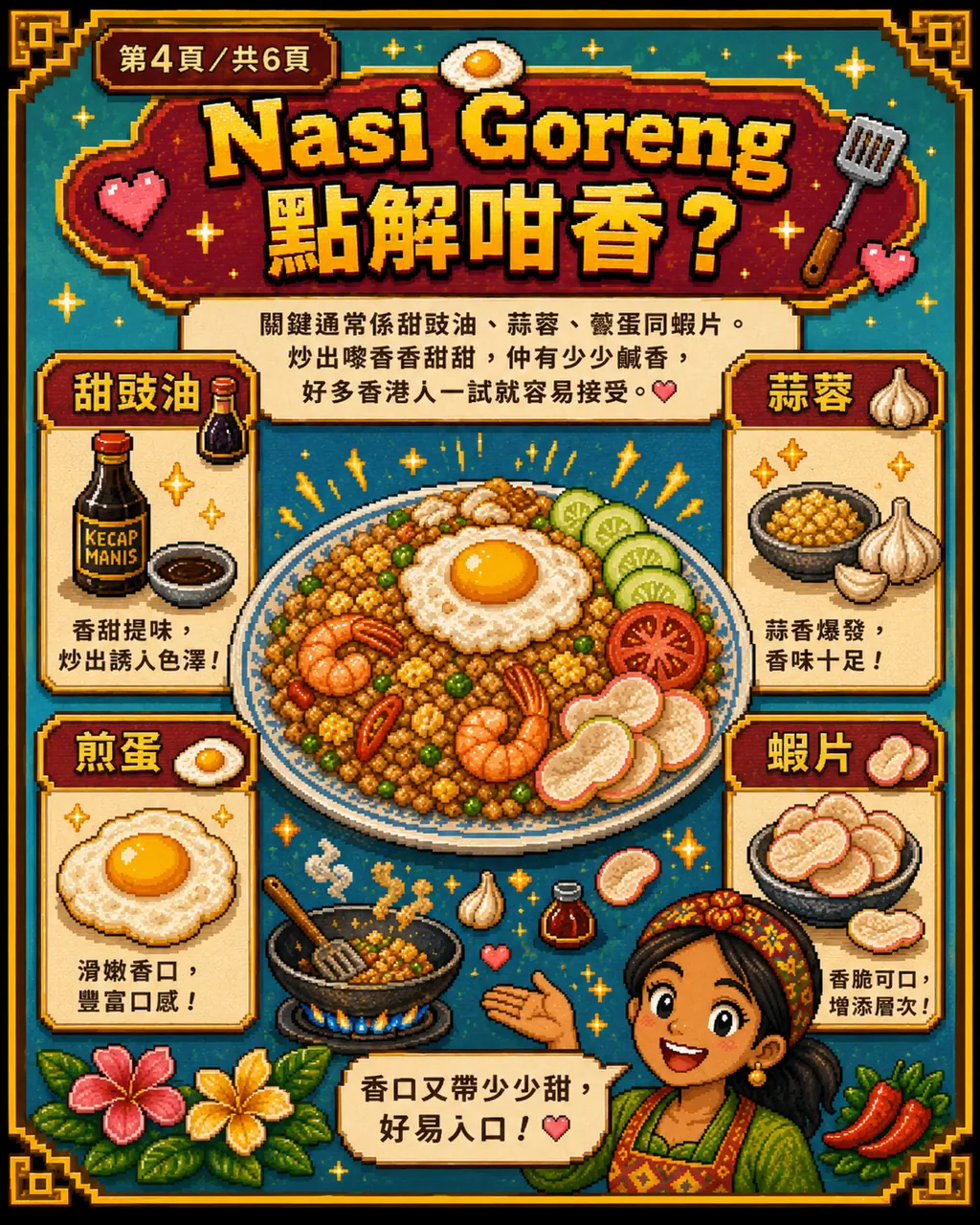 姐姐識煮印尼炒飯 Nasi Goreng？原來同香港炒飯一樣親切，第 4 頁，共 6 頁