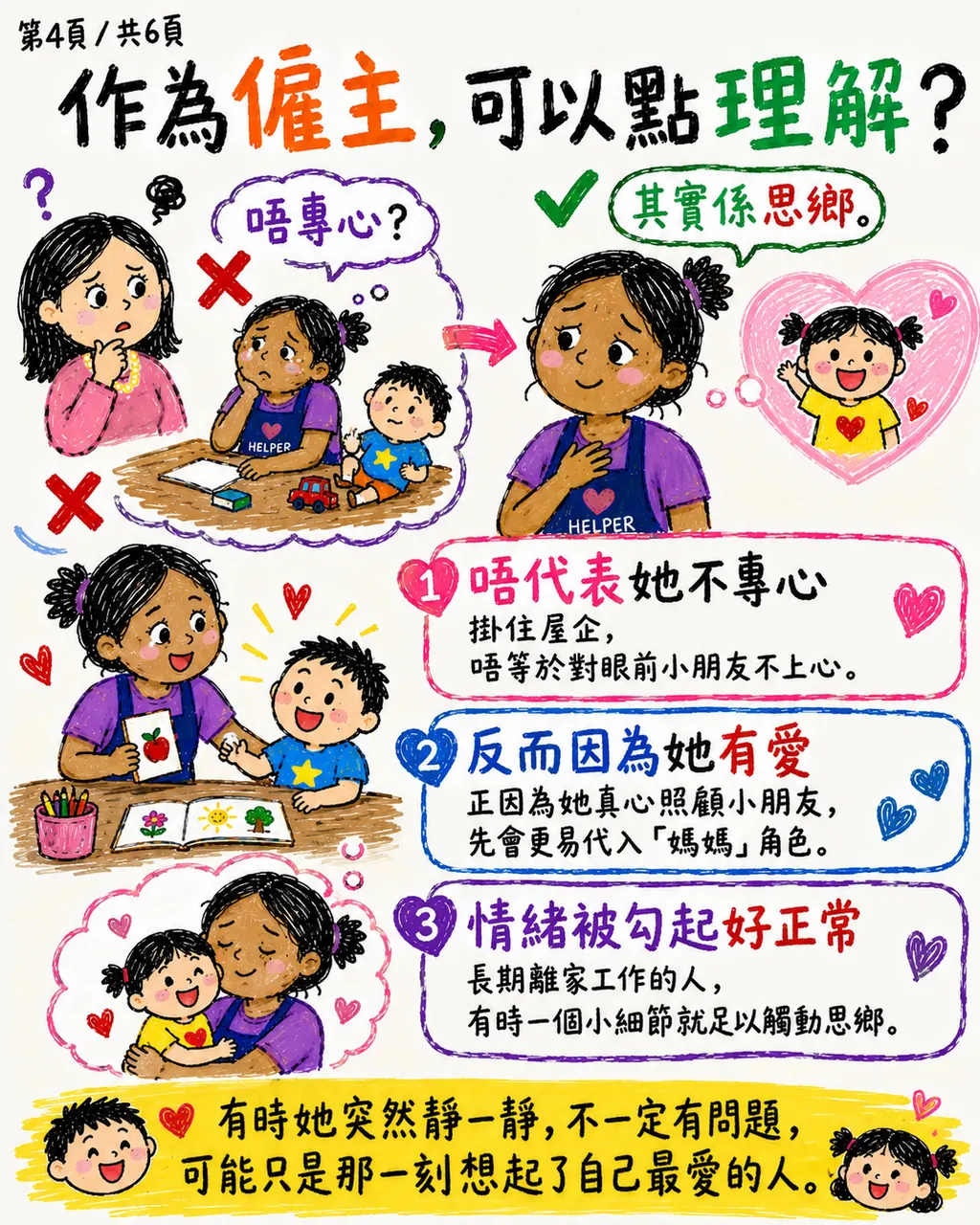 一聲「媽咪」勾起思鄉,僱主可以怎樣理解?,第 4 頁,共 6 頁