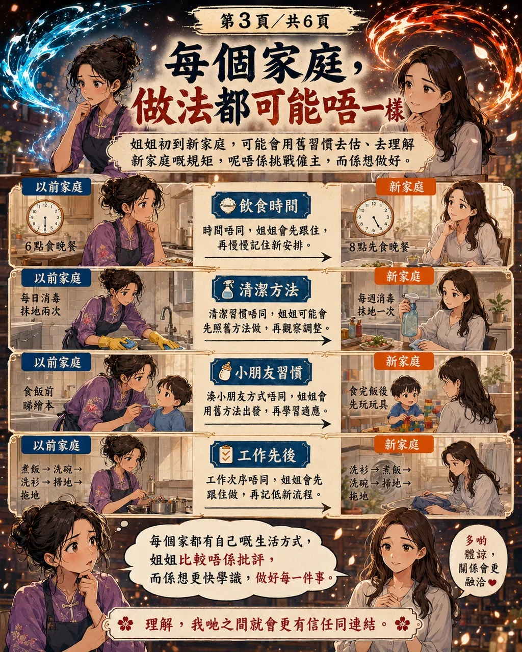 點解姐姐轉新僱主後，會成日比較上一個家庭，第 3 頁，共 6 頁