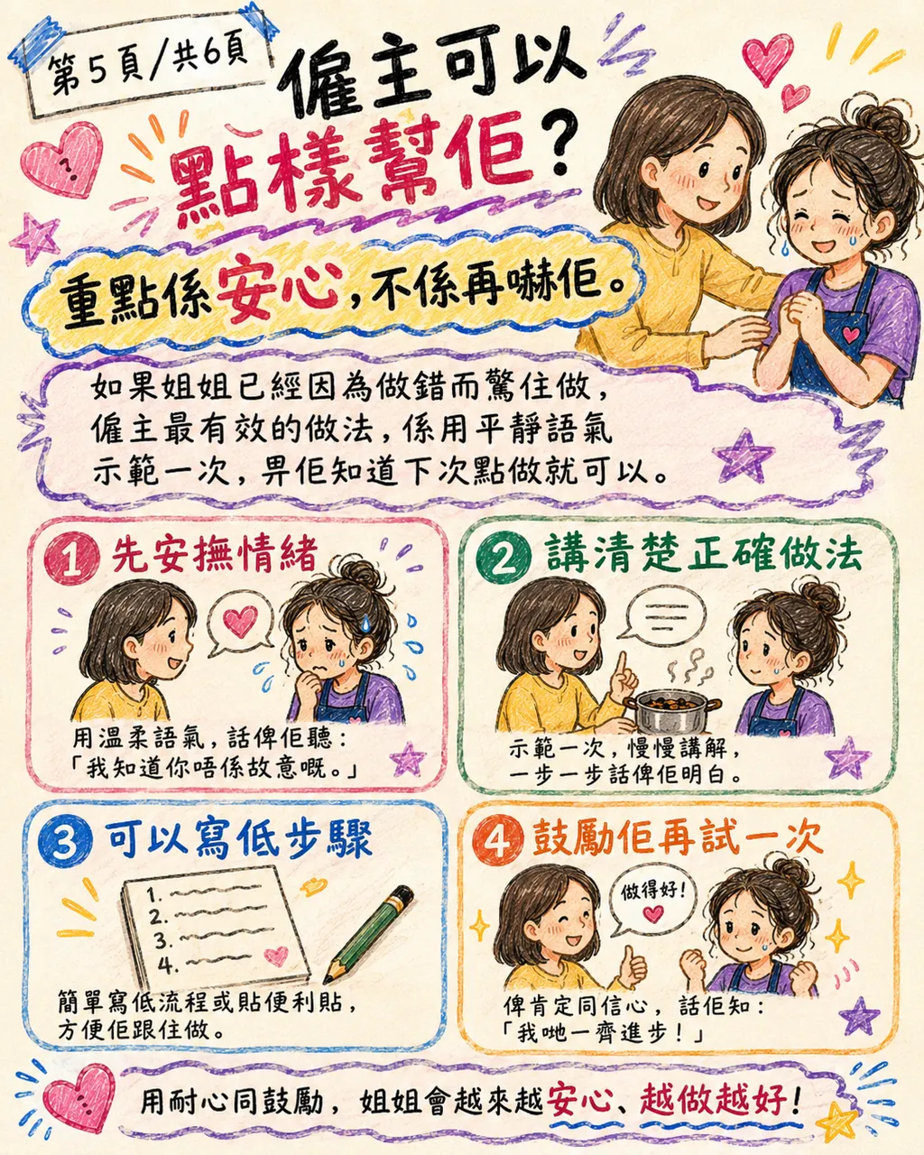 點解姐姐做錯一次之後,之後每次做同一件事都特別緊張,第 5 頁,共 6 頁