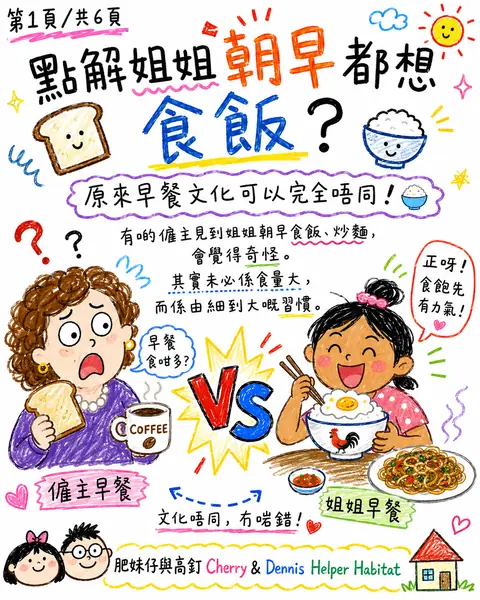 點解姐姐朝早都想食飯？圖解封面