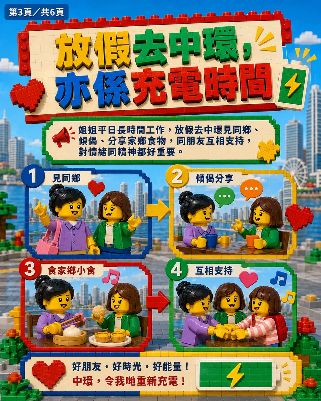 點解姐姐放假咁鍾意去中環？原來唔只係野餐咁簡單，第 3 頁，共 6 頁