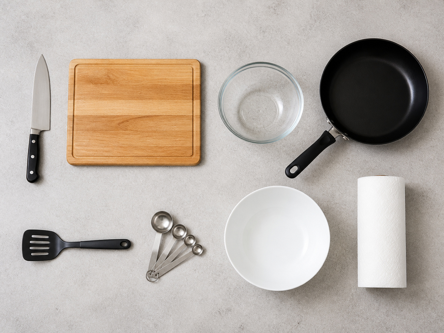 Amerikanong Blackened Fish Rice na may Corn Salsa — tools overview