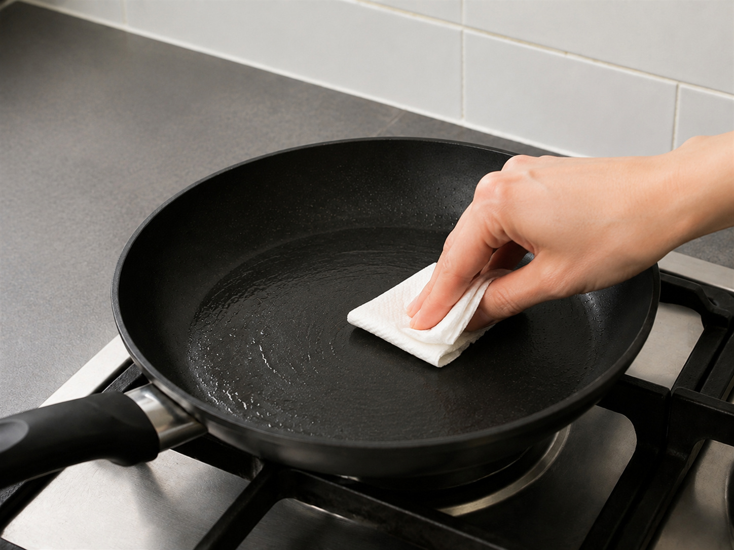 Austrian Beef Broth with Pancake Strips — Lightly oil the frying pan