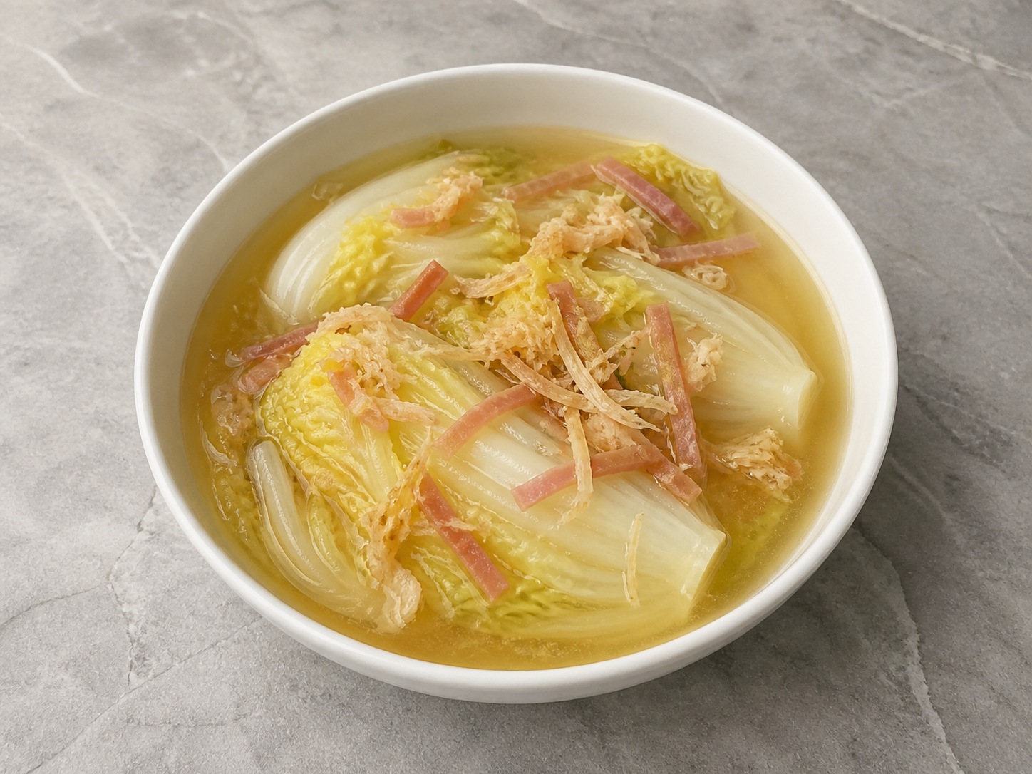 上湯浸娃娃菜 — 完成菜式