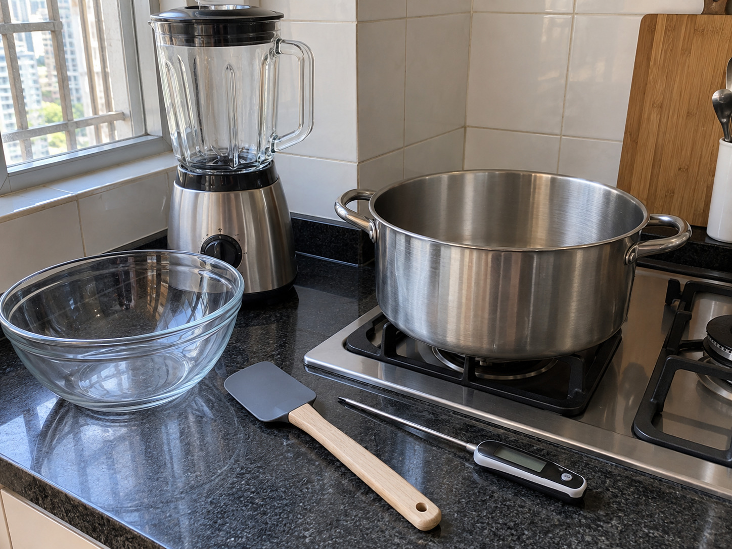 Bengali Chicken Rezala — tools
