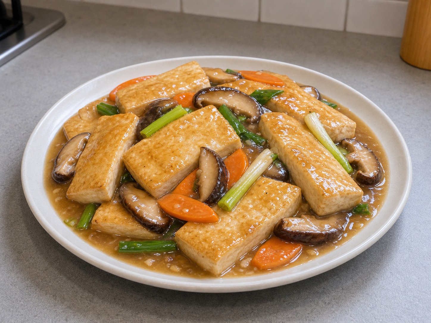 紅燒豆腐 Braised Tofu