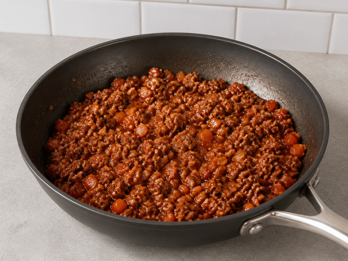 英式牛肉薯蓉批: 調製牛肉餡