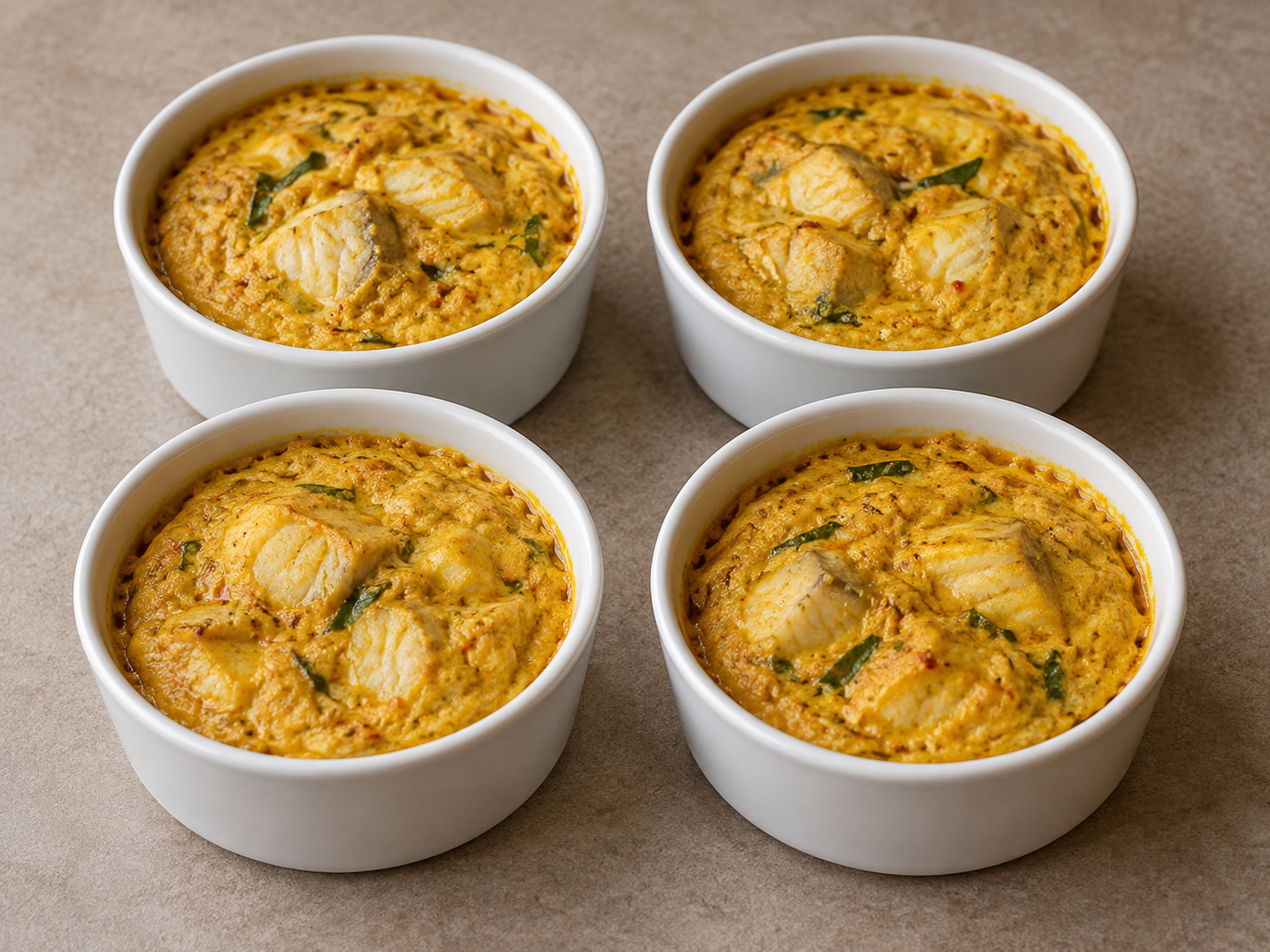 Cambodian Fish Amok — natapos na ulam