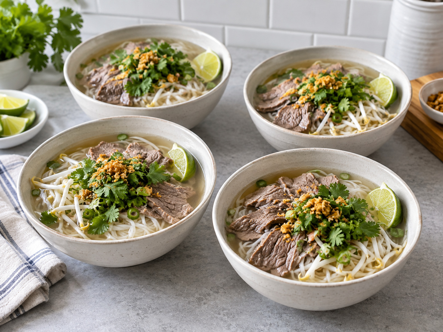 柬埔寨牛肉河粉 — 完成圖