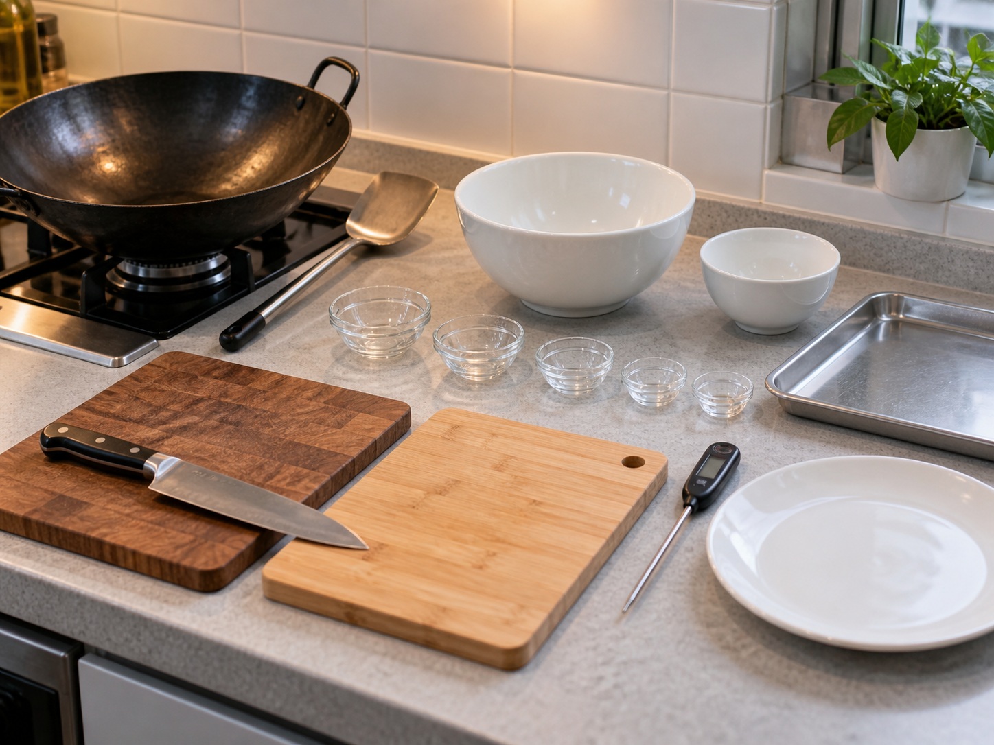 Cantonese Black Bean Beef Rice Noodles — tools