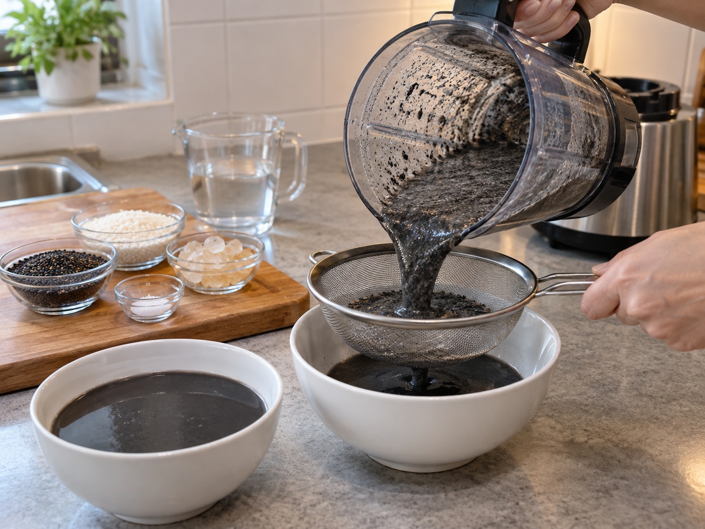Sup Manis Wijen Hitam ala Kanton — Blender ulang