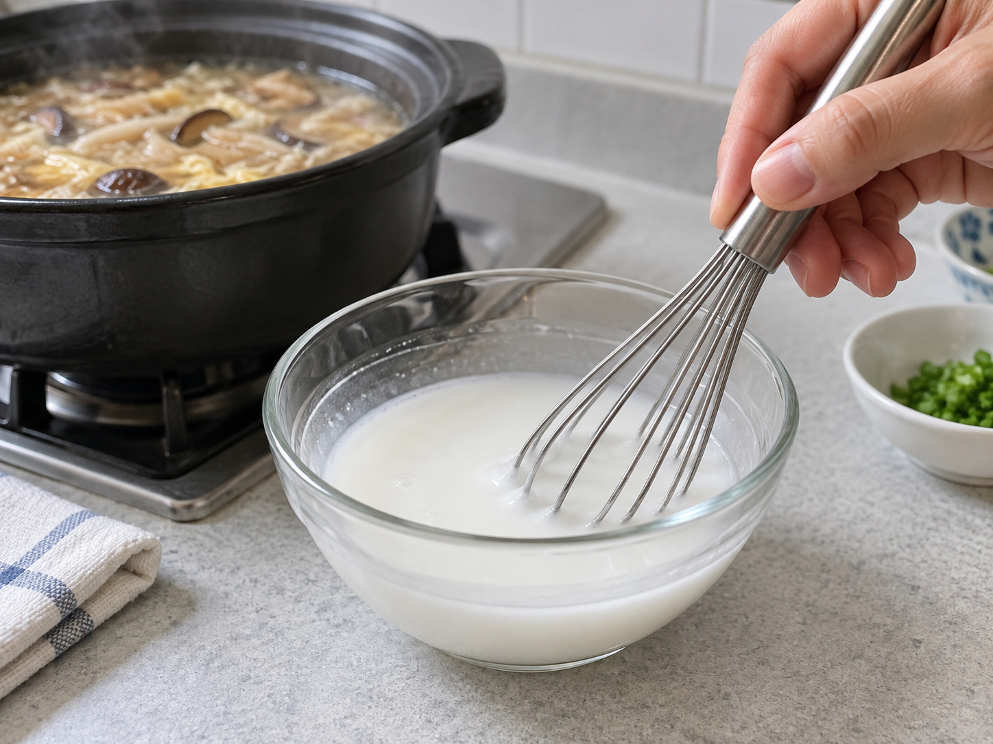 Cantonese Crab Meat and Fish Maw Thick Soup — Remix the slurry
