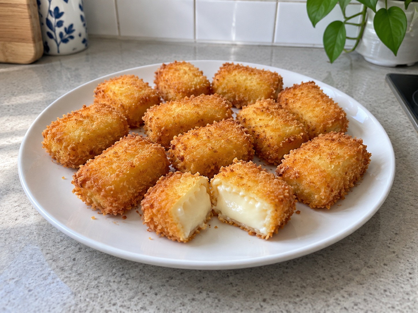 脆炸鮮奶 — 完成圖