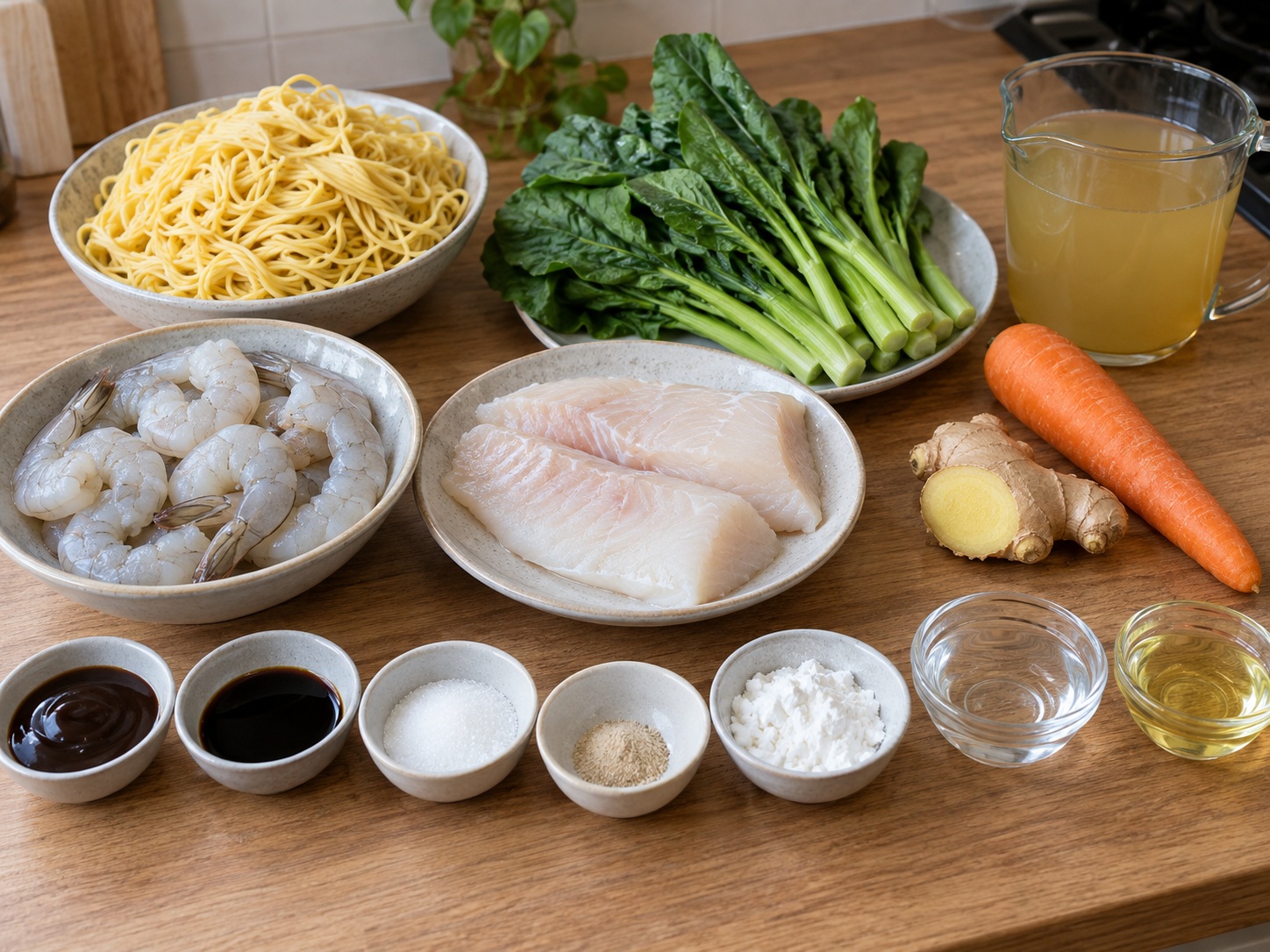 廣州炒麵 — 材料