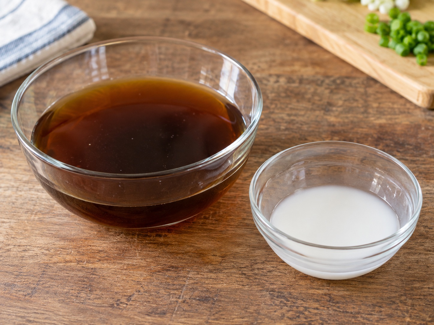 廣州炒麵 — 調汁及芡水