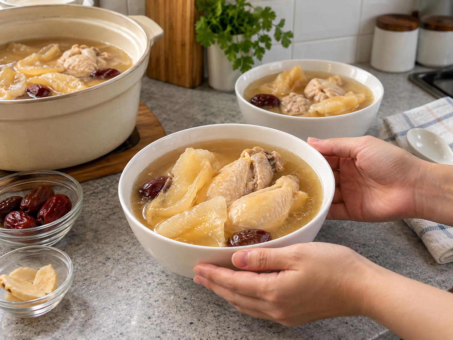 廣東花膠雞湯 — 完成圖