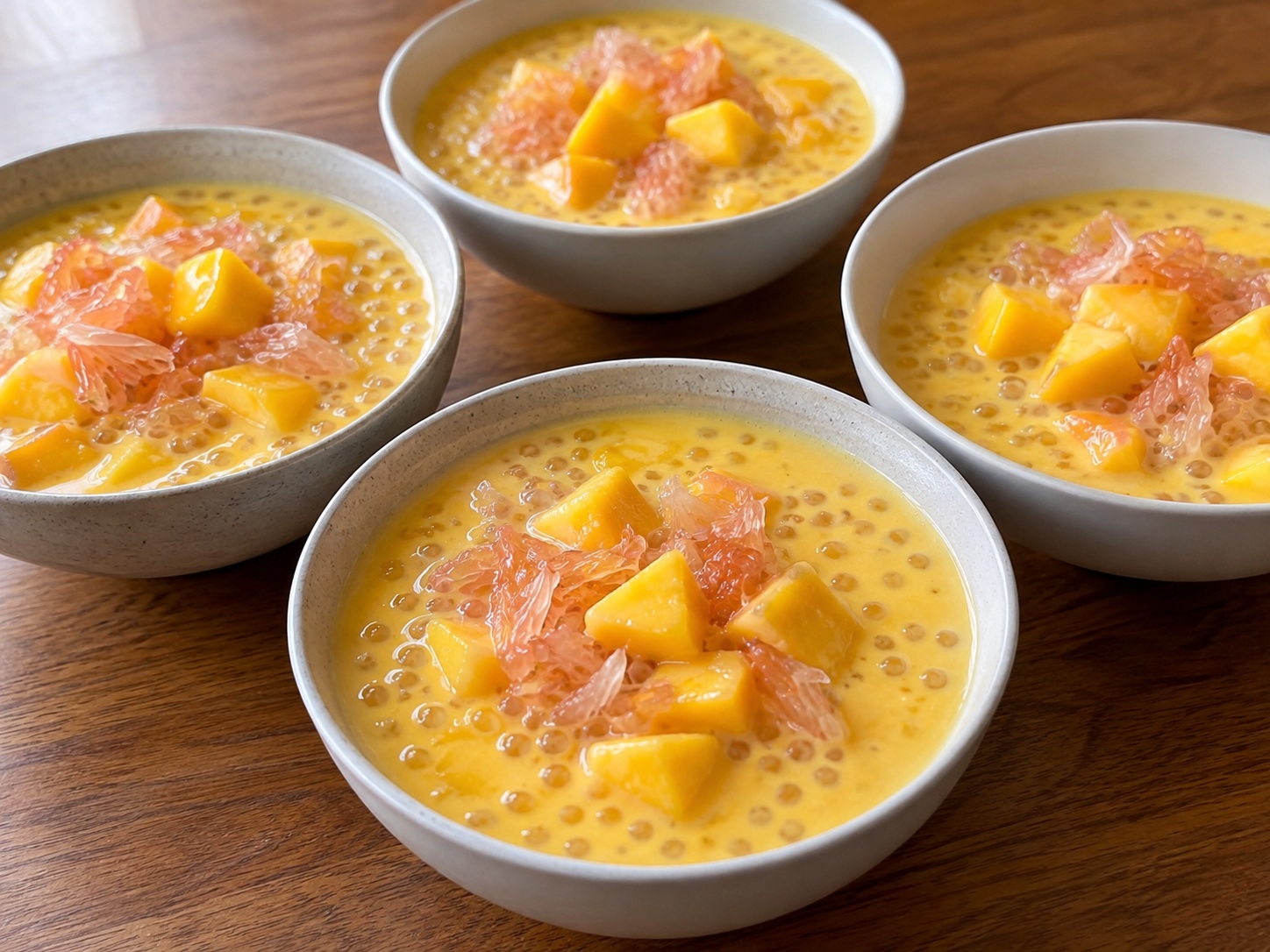 Hong Kong Mango Pomelo Sago — finished dish
