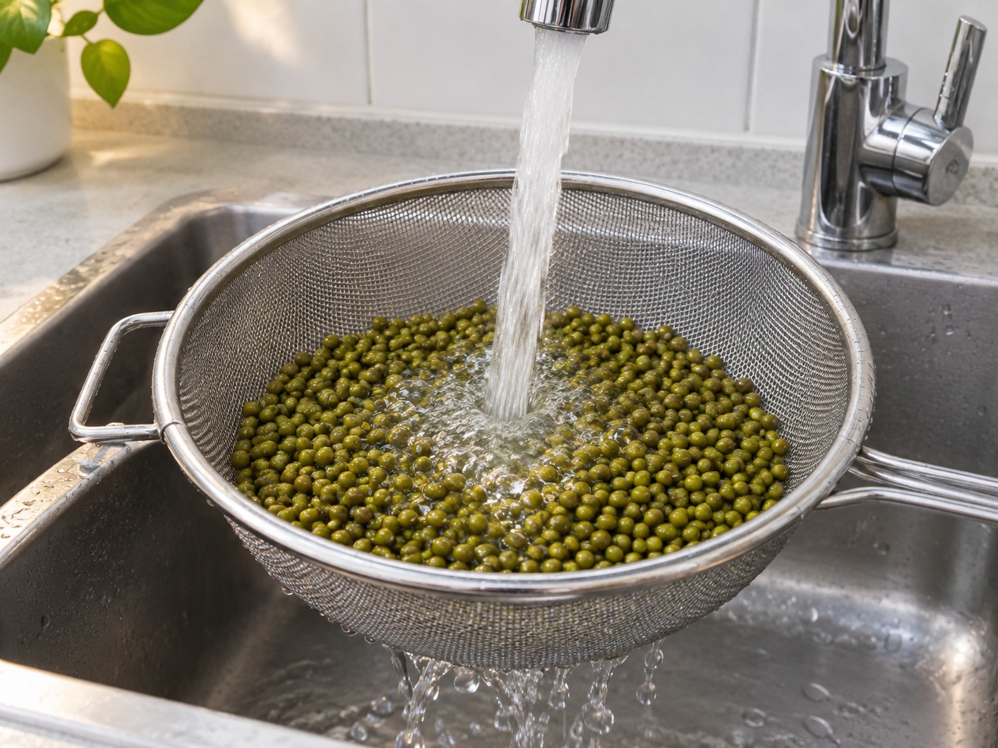 Mung Bean and Kelp Sweet Soup — Rinse beans thoroughly in a sieve