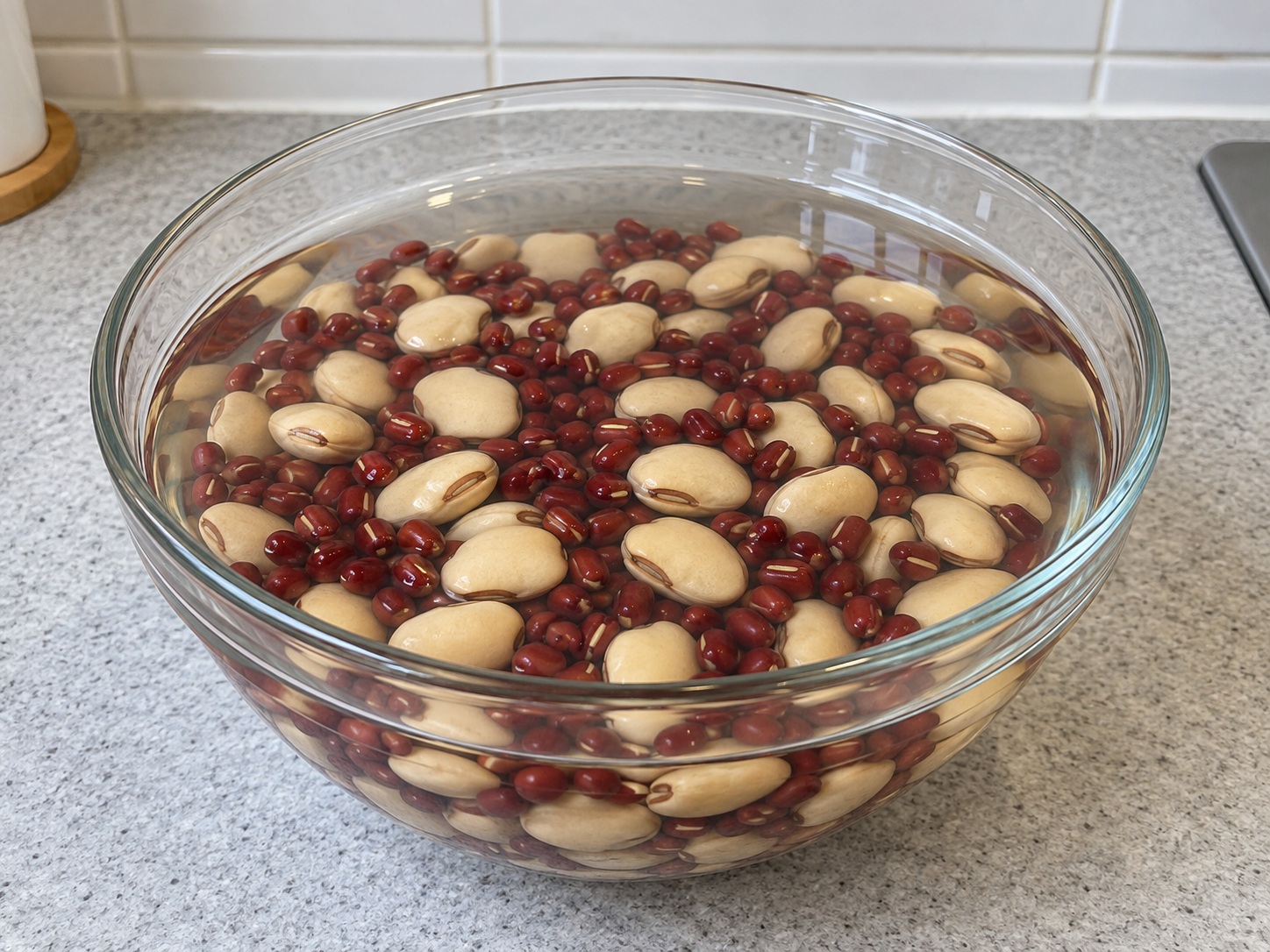 Sup Kanton Timun Tua, Kacang, dan Tulang Babi — Rendam kacang