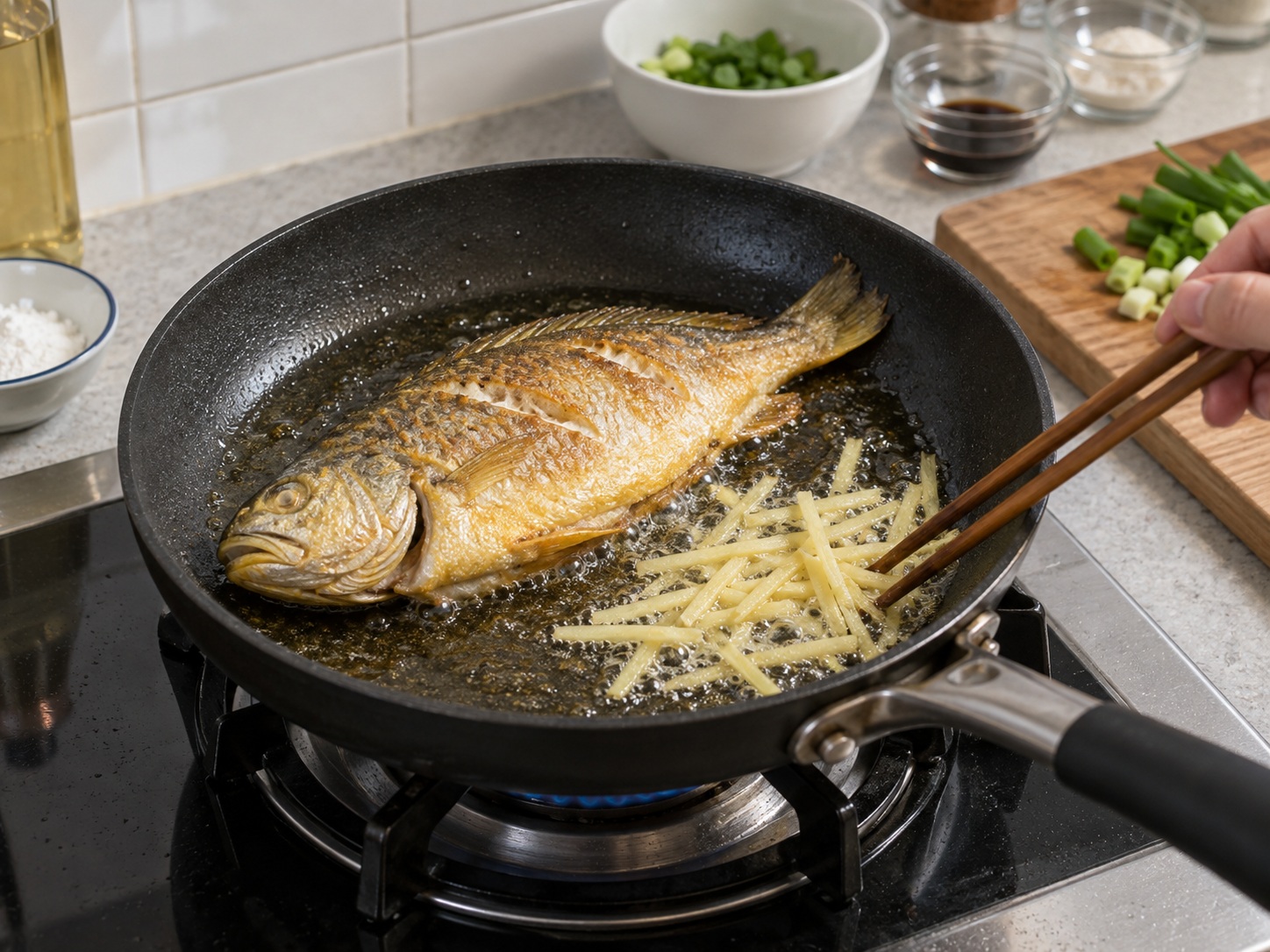 Cantonese Pan-Fried Yellow Croaker — Igisa ang luya