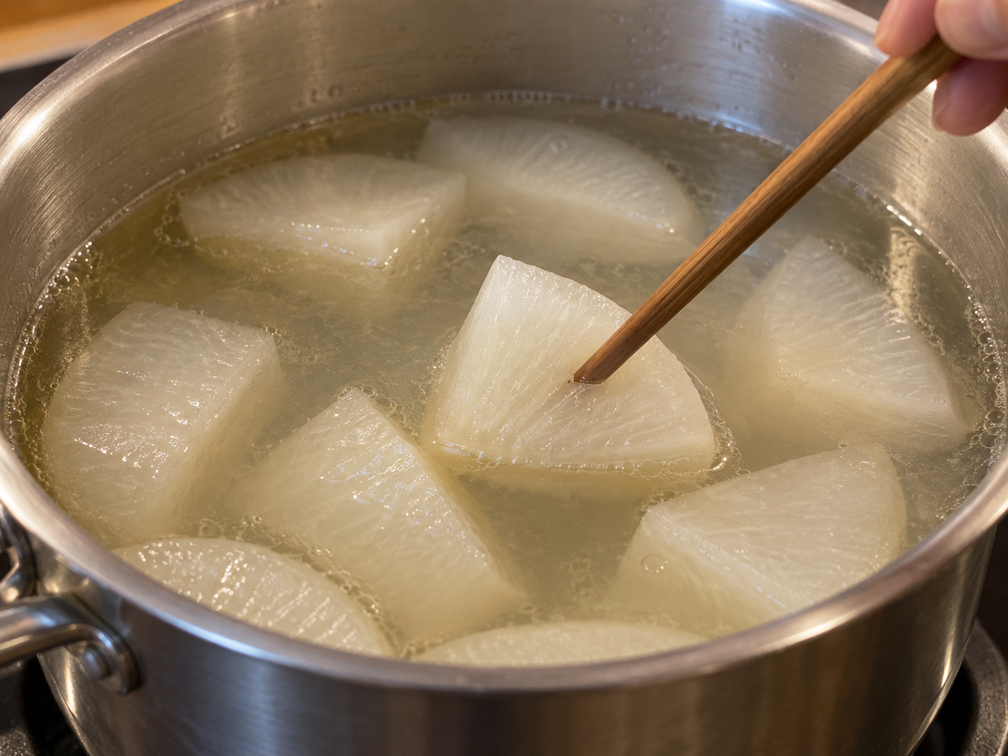 Cantonese na Sabaw ng Labanos at Beef Ball — Suriin ang labanos