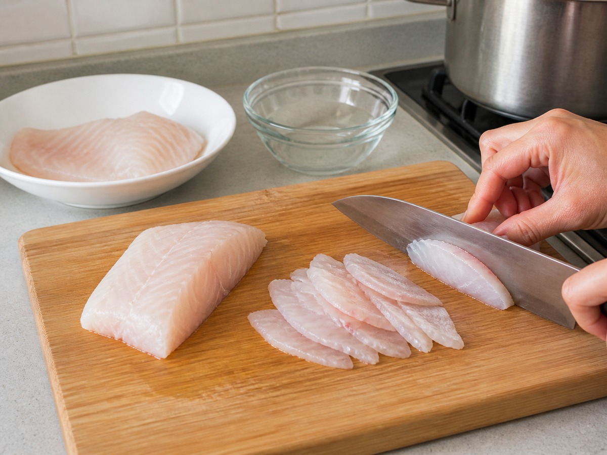 Cantonese Sampan Congee — step 3: Prepare the ingredients