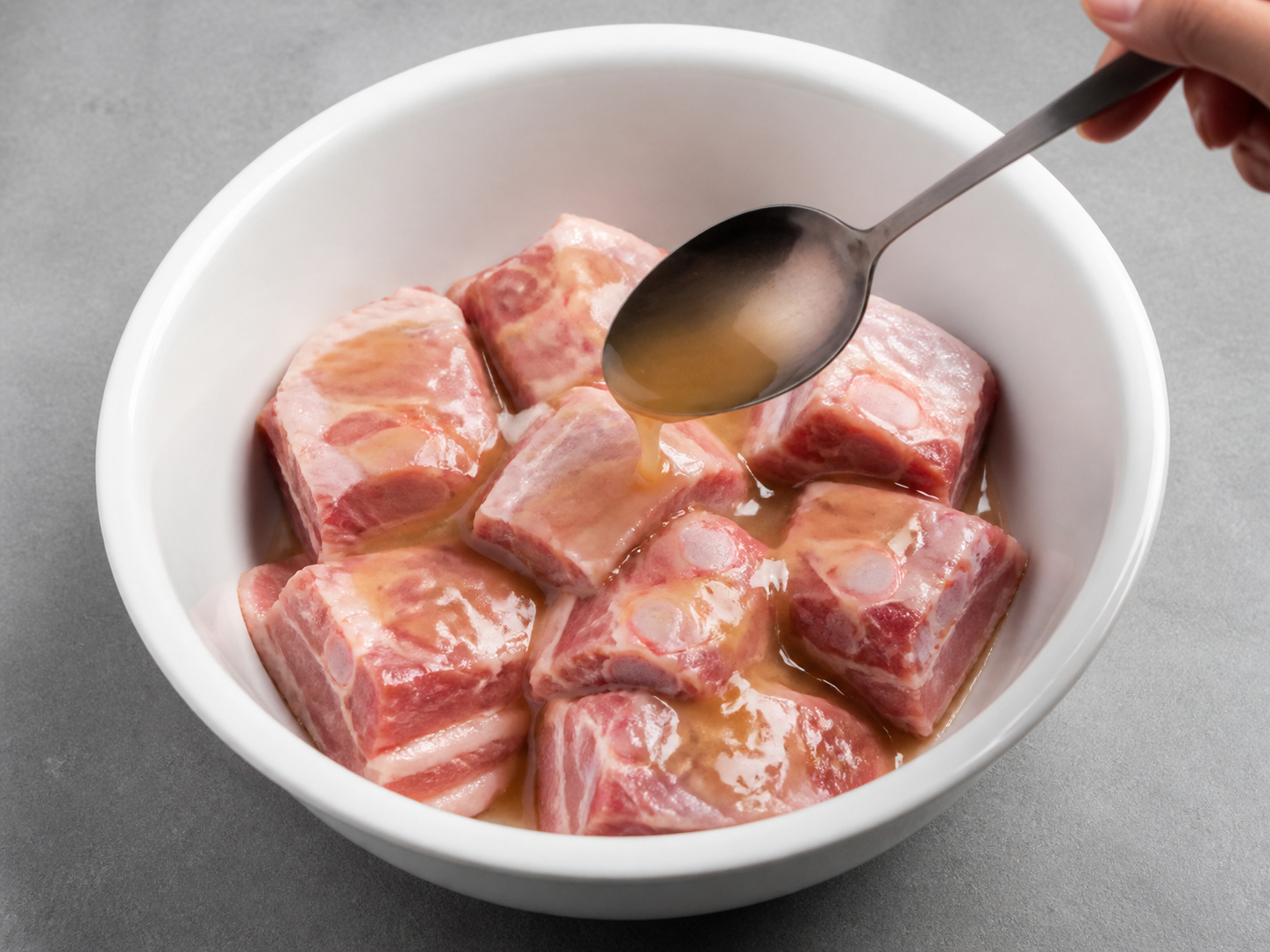 Cantonese Steamed Pork Ribs na may Plum Sauce — Balutin ang ribs