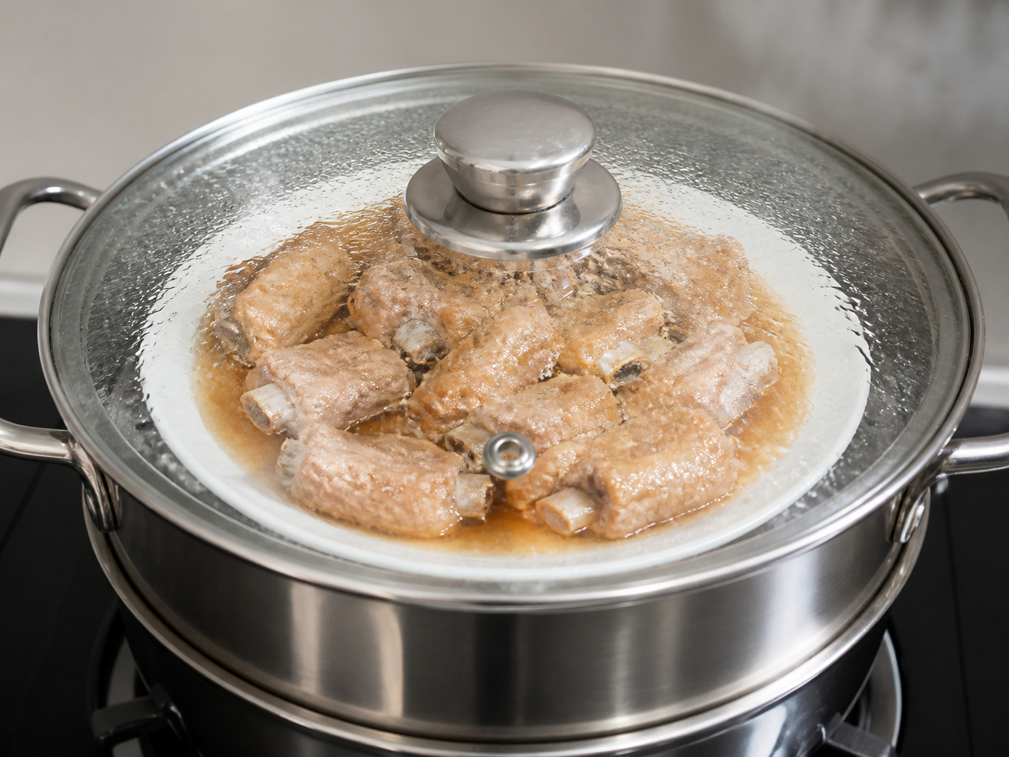 Cantonese Steamed Pork Ribs na may Plum Sauce — I-steam nang 18 minuto