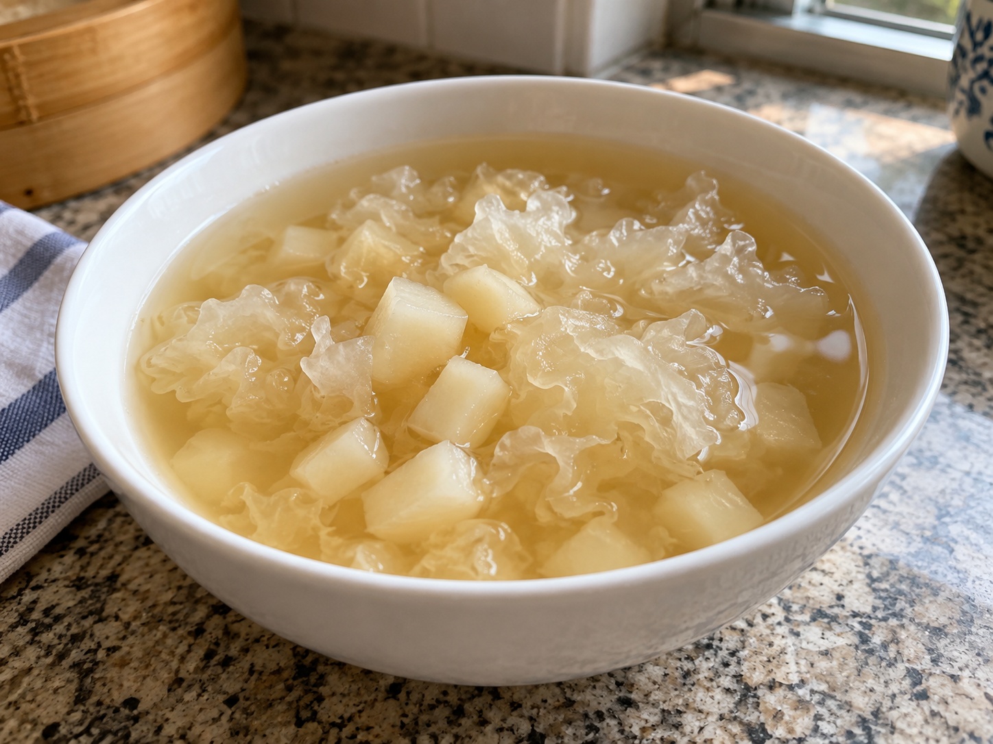 馬蹄雪耳糖水 — 完成圖