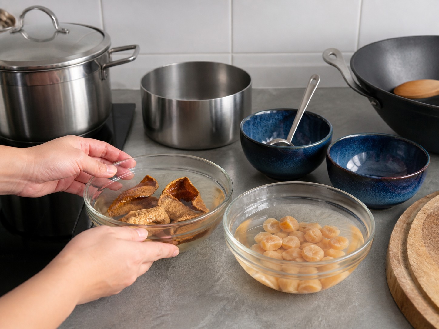 陳皮冬瓜鴨腿湯飯：步驟 1