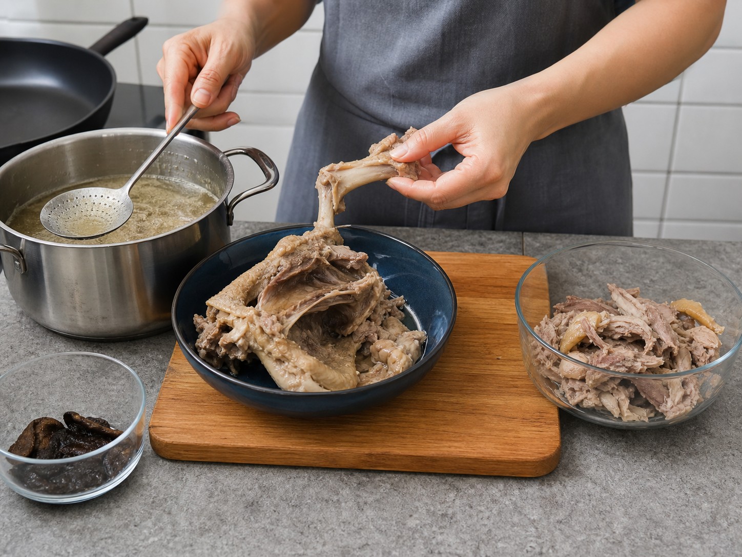 陳皮冬瓜鴨腿湯飯：步驟 11
