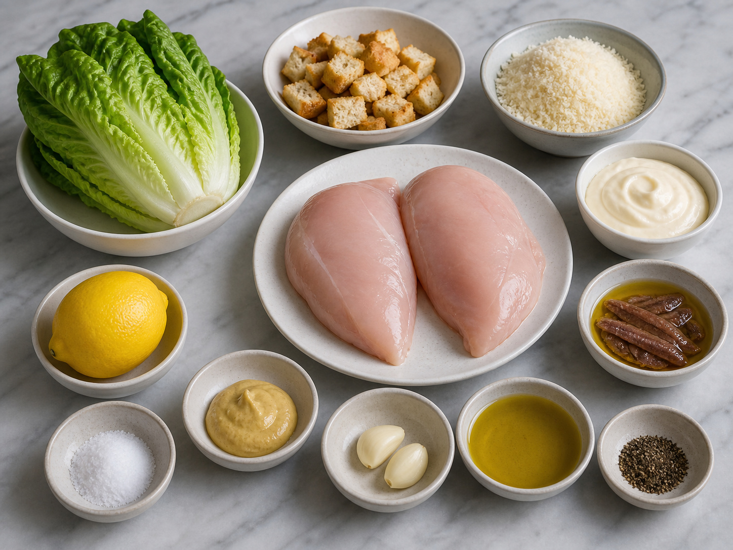 Chicken Caesar Salad — ingredient overview