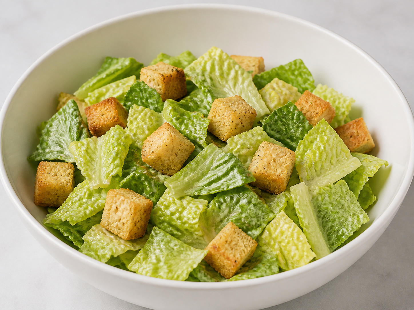 Chicken Caesar Salad — Add croutons