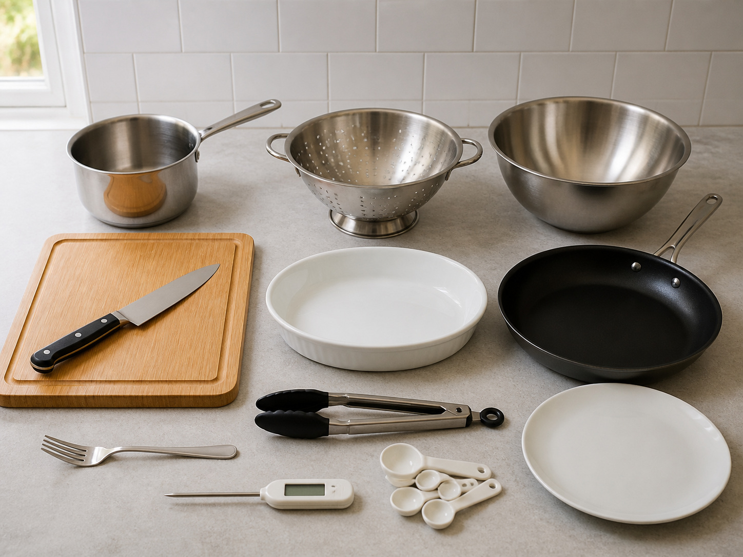 Chicken Schnitzel with Warm Potato Salad required home-kitchen tools