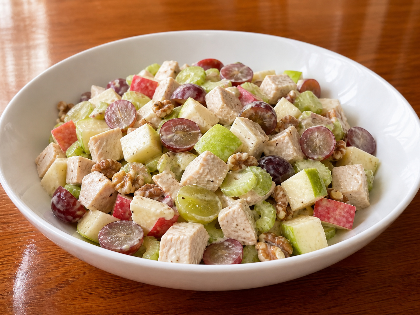 Chicken Waldorf Salad — finished dish