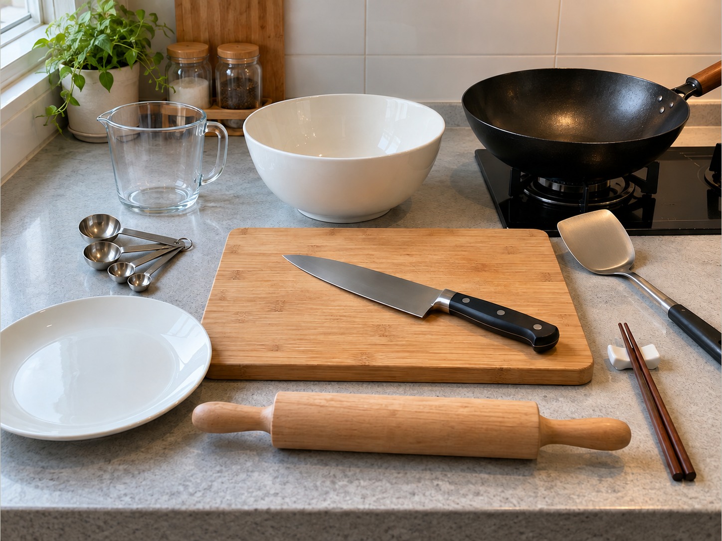 Chinese Chive and Egg Pockets — tools