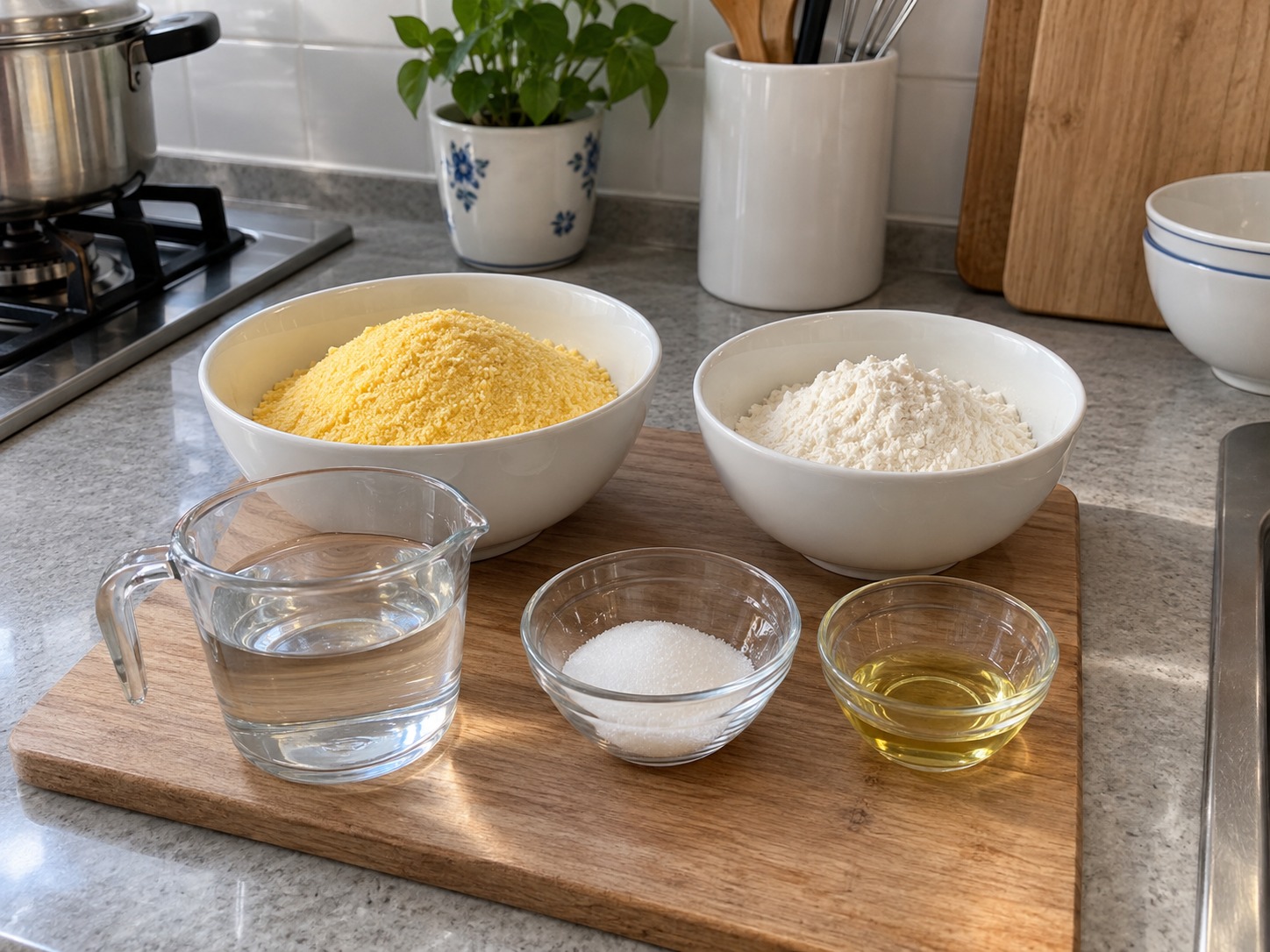 粟米窩窩頭 — 材料