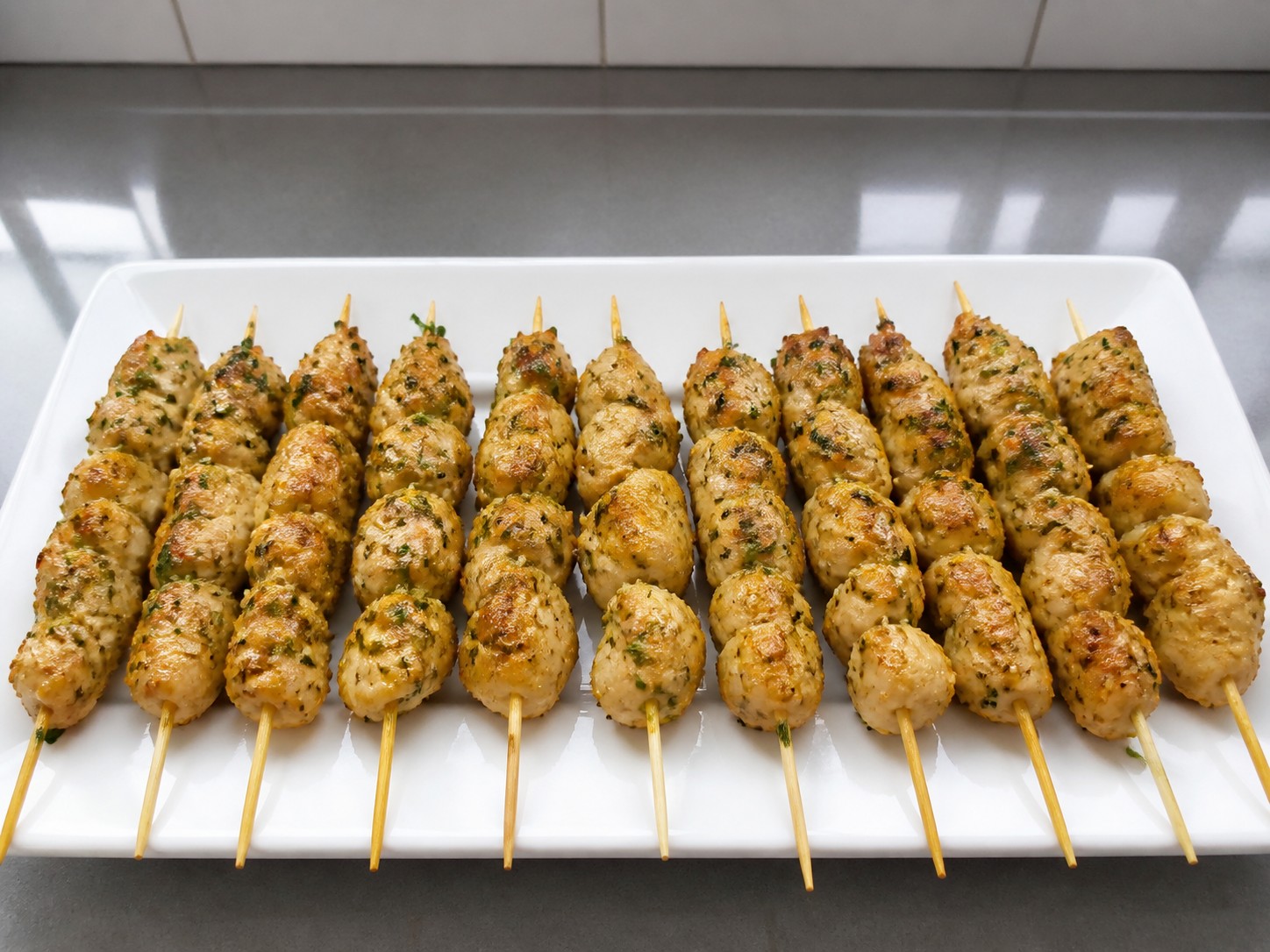 牛仔牛油醬烤雞肉串 Cowboy Butter Chicken Skewers