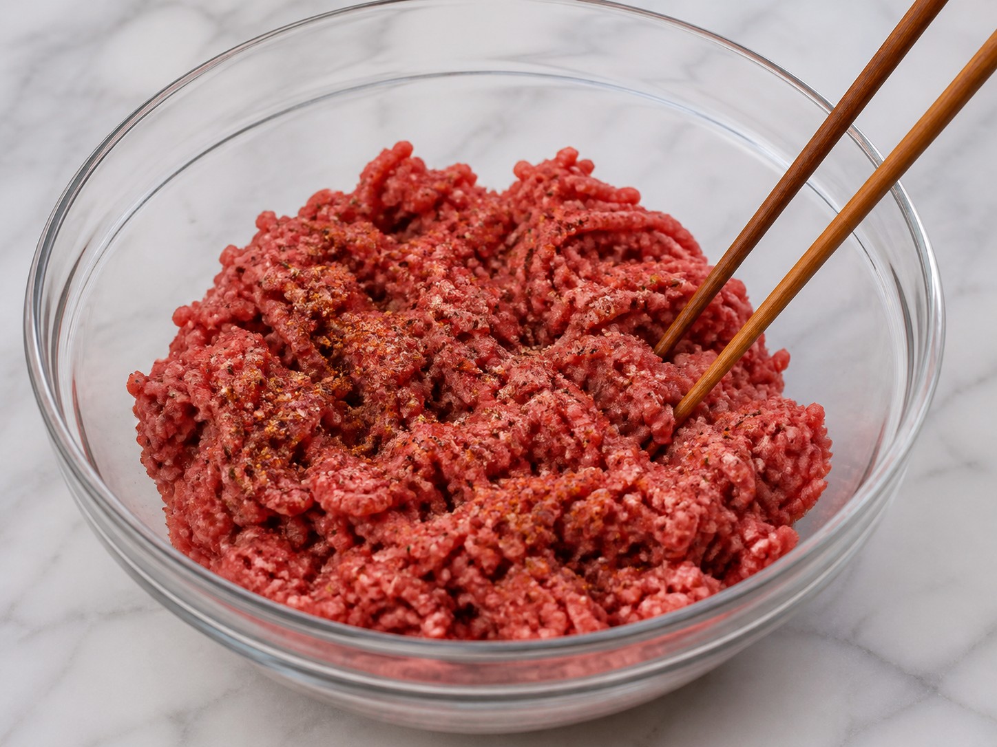 卡真風味肉腸牛肉燴椰菜：調鬆牛肉