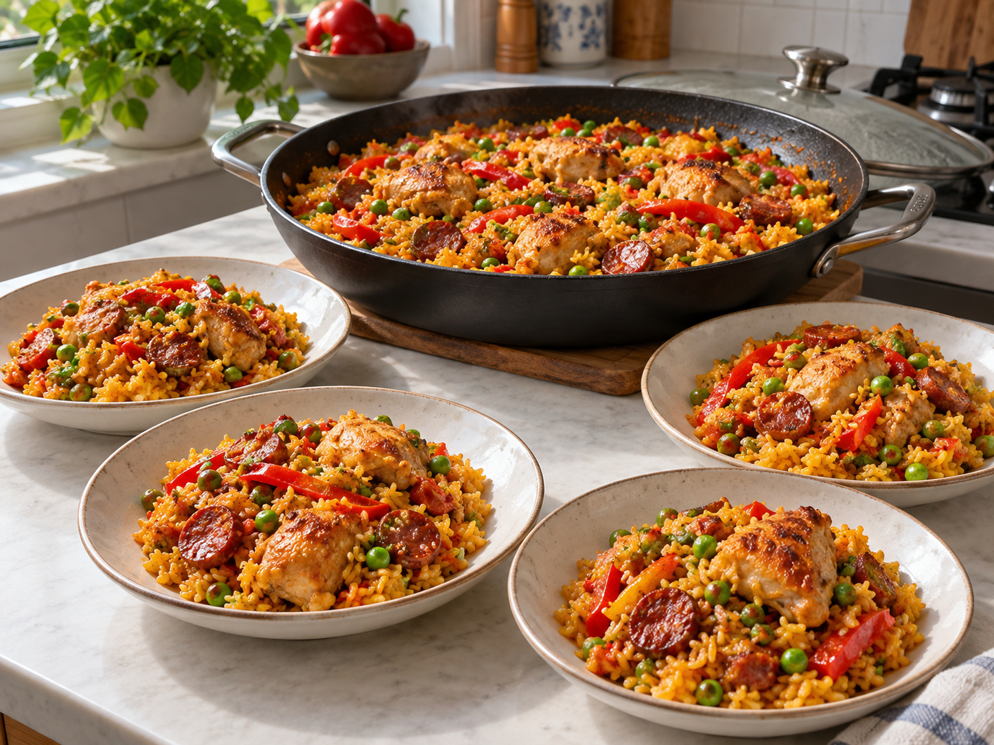 菲律賓節慶什錦飯 Arroz Valenciana — 完成圖