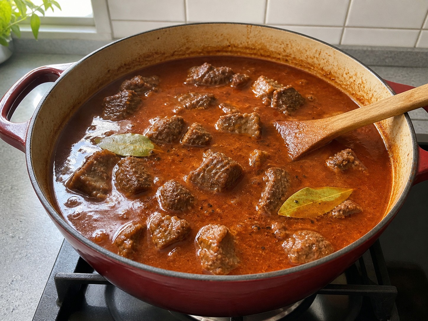 Kaldereta Daging Sapi Filipina — langkah 7