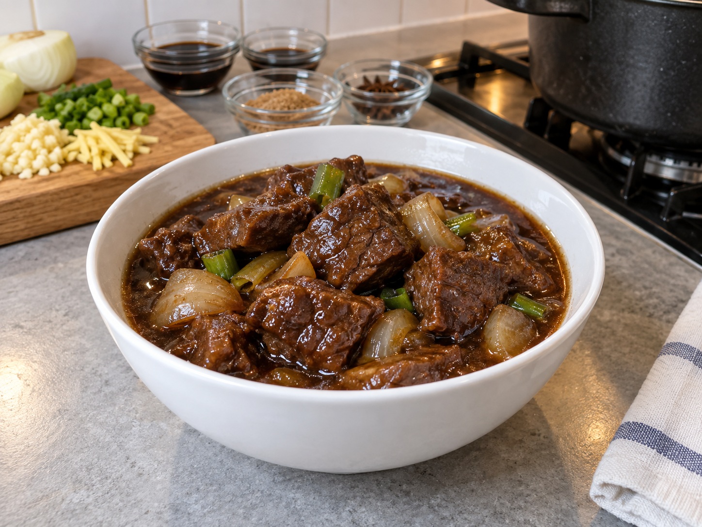 Beef Pares — natapos na ulam